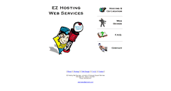 Desktop Screenshot of ezhosting.com